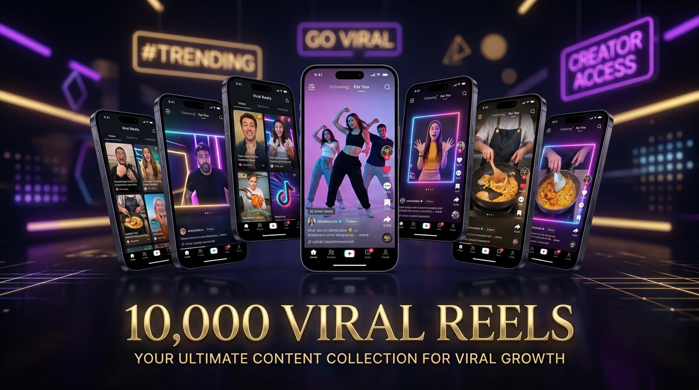 10,000 viral video reels preview